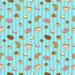 Sweet seamless pattern