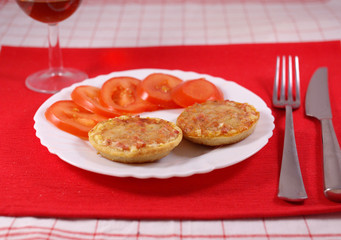 Small pizza