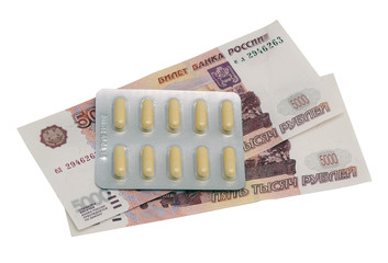лекарство и деньги