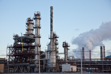 Fototapeta na wymiar Petrochemical industry
