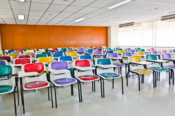Multi-colored chairs