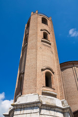 Obraz premium Cathedral of St. Cassiano. Comacchio. Emilia-Romagna. Italy.