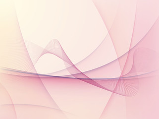 Waves abstract illustration