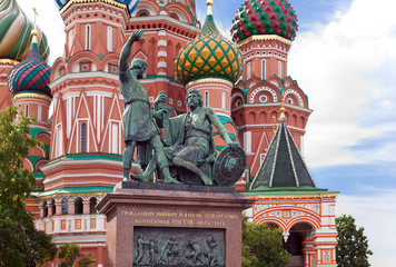 Fototapeta na wymiar Wasilij Blazhennogo katedra. Moskwa. Rosja ...