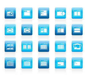 Application, Programming, Server and computer icons