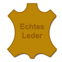 Echtes Leder