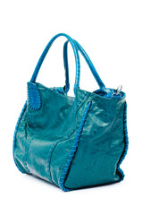 Naklejka premium Elegant woman bag on white