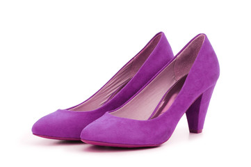 Female shoes in fashion concept