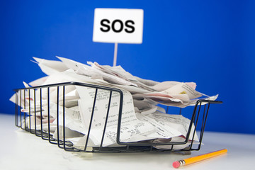 Pile of bills