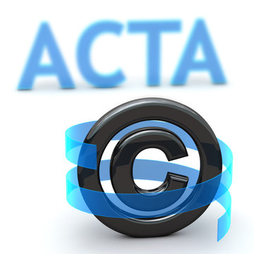 ACTA > Schutz der Copyrights (unscharf)