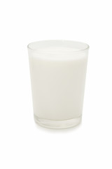 glass of fresh milk