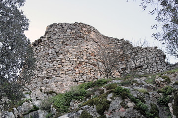 Castillo de Montfragüe, Torrejón el Rubio, Cáceres, España