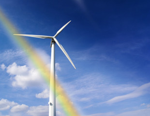 Rainbow windmill