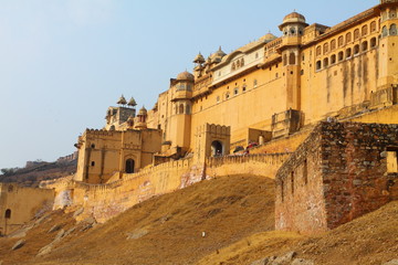Fototapeta premium Amber Fort in Jaipur in India.