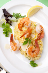 Shrimps Risotto