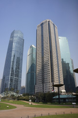 Obraz premium skyscrapers of pudong, shanghai