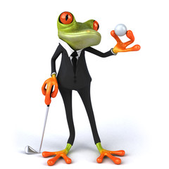 Business frog