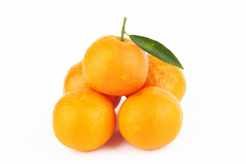 Fototapeta na wymiar Ripe tangerines