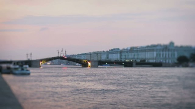 Saint Petersburg white nights Time lapse 2011