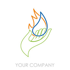 Logo Home energy # Vector