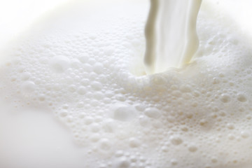 Splash of milk.