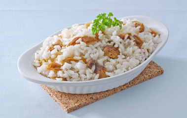 Risotto con funghi