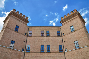 Castle of Mesola. Emilia-Romagna. Italy.
