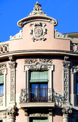 Fototapeta premium Barcelona - Entença 089 c