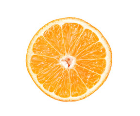 Fototapeta na wymiar half orange