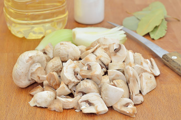 Mushrooms champignon