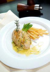 Chicken Steak with vegetables