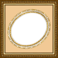 gold frame