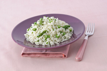 Riso con asparagi