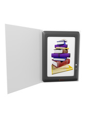 illustration of ebook reader device