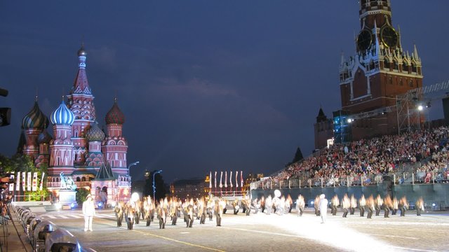 Performance national presidential orchestra of Ukraine on festival SPASSKAYA BASHNYA