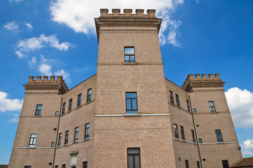 Castle of Mesola. Emilia-Romagna. Italy.