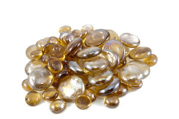 Glass pebbles