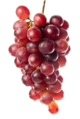 bunch of red grapes