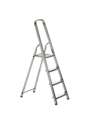 a folding stairs isolatred on white background