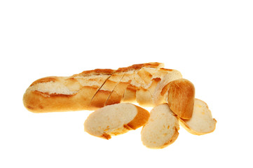 Sliced baguette