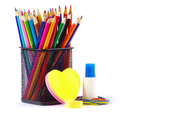 stationery and notebooks