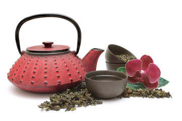 Obraz na płótnie Canvas Chińska zielona herbata