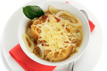 Französische Zwiebelsuppe