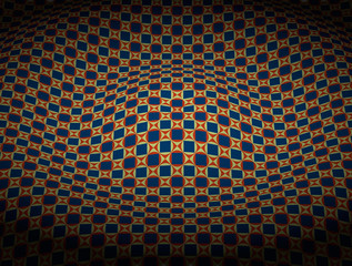 Square 3D pattern