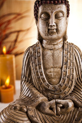 Fototapeta na wymiar Buddha in Conceptual zen