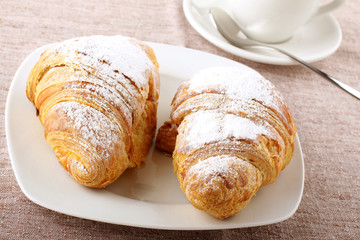 Colazione con brioche - Breakfast with brioche