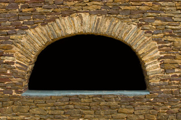 Sandstone Wall Arch