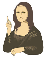 Suggestion of Mona Lisa