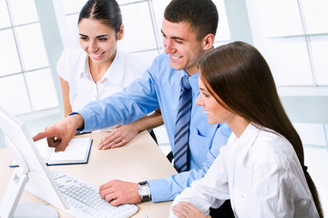 Fototapeta premium Businesspeople