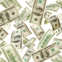 Background of dollars